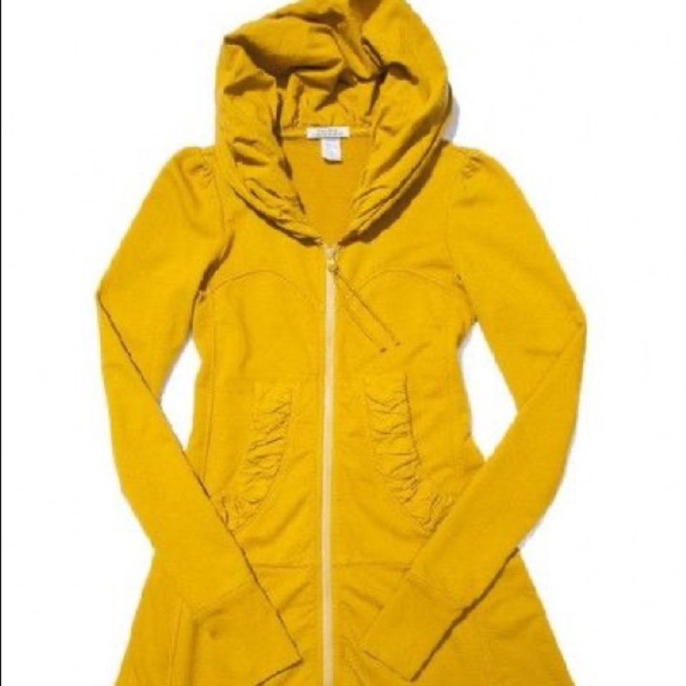 Prairie Underground Cloak Hoodie Mustard Yellow